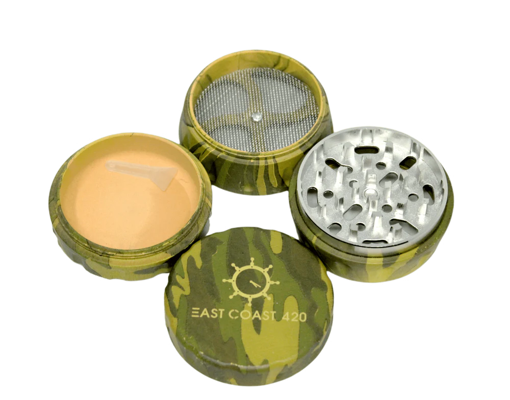 EC420 Camouflage 65mm 4-Piece Grinder - Image 3