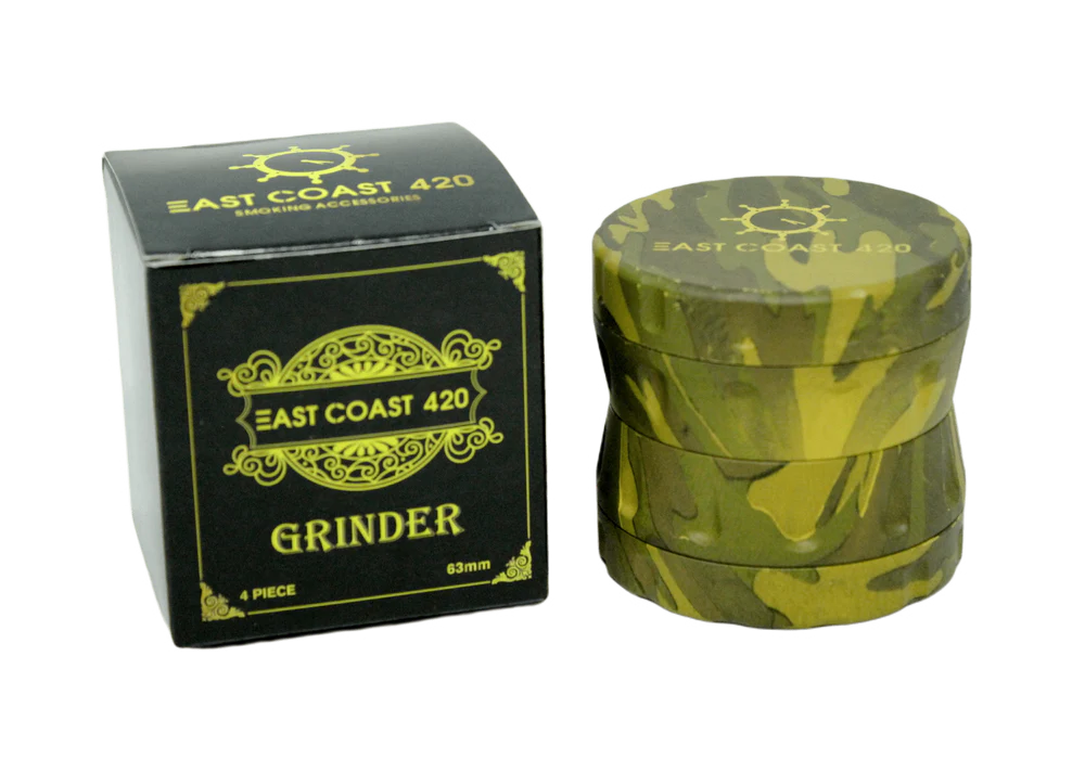 EC420 Camouflage 65mm 4-Piece Grinder