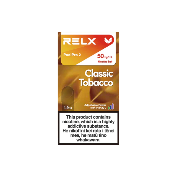 RELX Infinity2 Pod-Classic Tobacco RELX Infinity2 Pod-Classic Tobacco