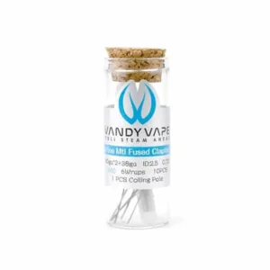 Resistências MTL Superfine Ni80 Fused Clapton – Vandy Vape