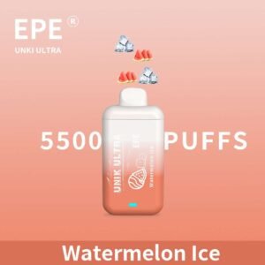 Vape Descartável 5500 Puffs- Watermelon Ice – Unik Ultra