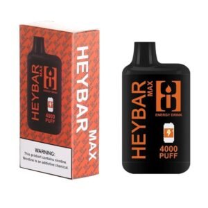 Vape Descartável – Heybar Max 4000 puffs – Energy Drink