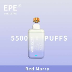 Vape Descartável 5500 Puffs – Red Marry – Unik Ultra