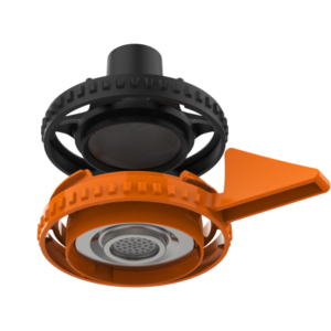 Alternative view of FILLIING CHAMBER WITH DOSING CAPSULE ADAPTER - PLENTY