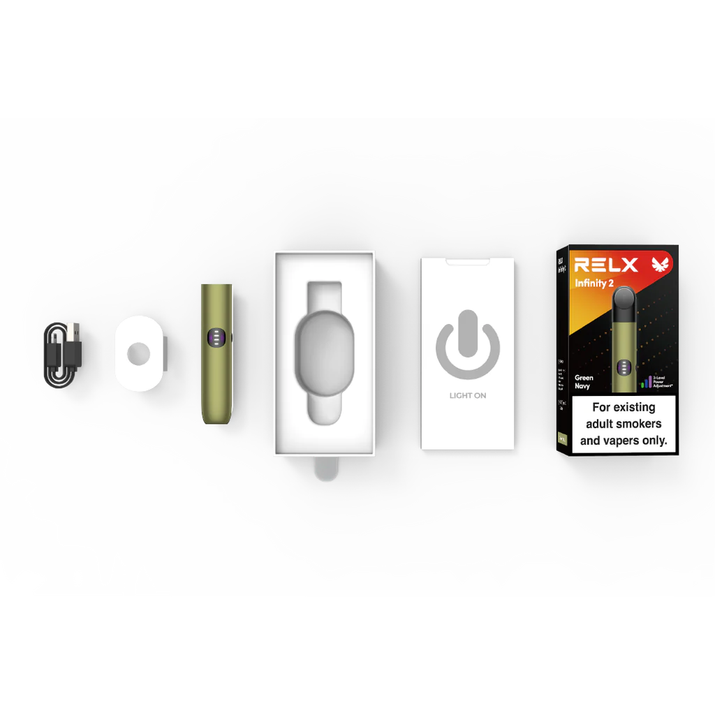 RELX Infinity2 Device Green Navy - Image 2