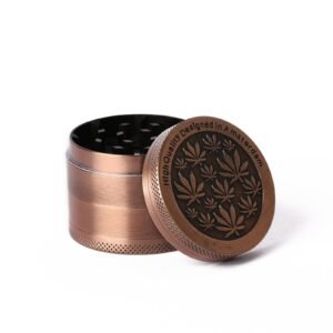 Alternative view of COPPER MULTI LEAF 50MM HERB GRINDER
