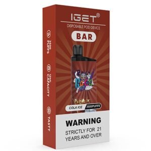 Alternative view of Cola Ice IGET Bar