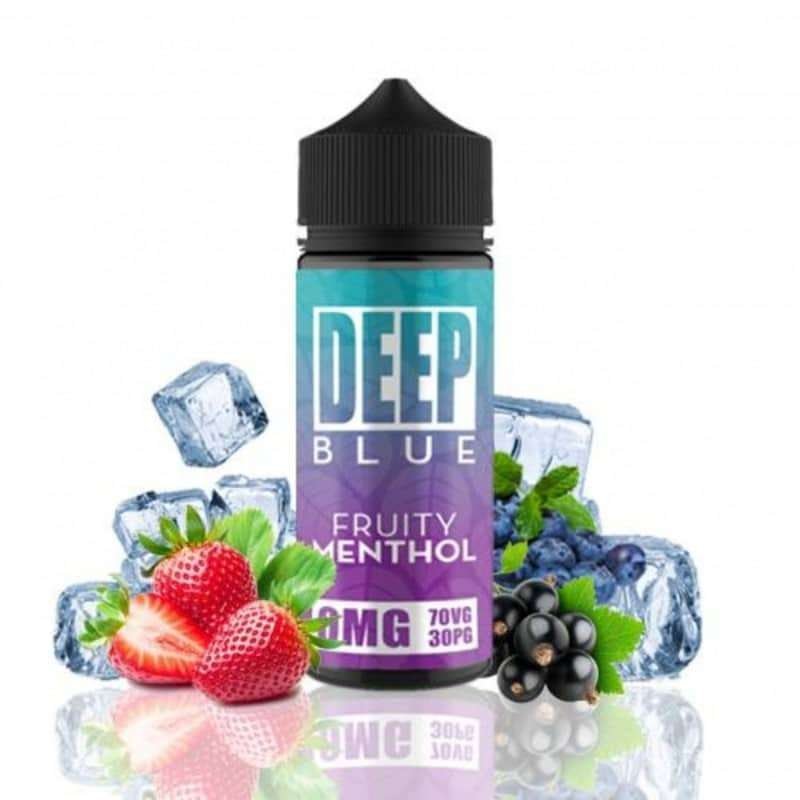 Deep Blue Fruity Menthol 100ml