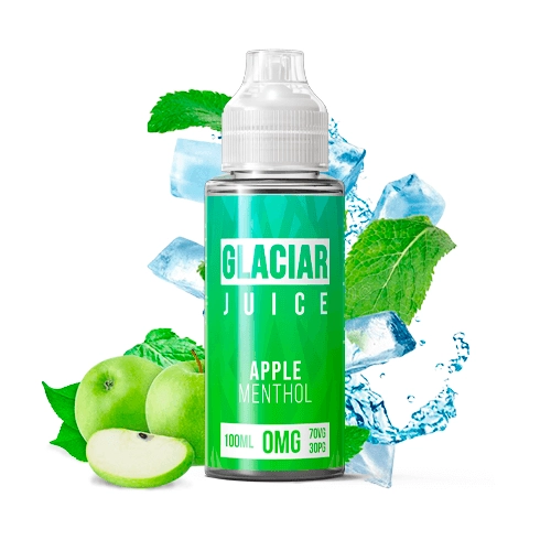 Deep Blue Apple Menthol 100ml - Image 2