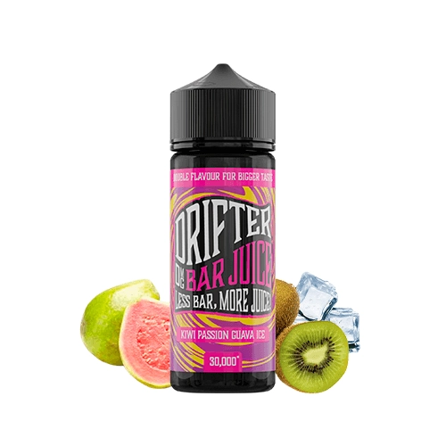 Drifter Bar by Juice Sauz – Kiwi Passion Guava Ice 100ml e 24ml