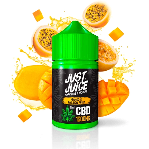 Just Juice CBD 1500/2500mg 50ml – Mango Passion Fruit