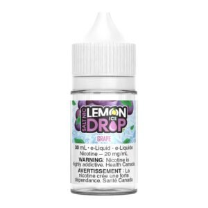 Lemon Drop Ice Salt Nic E-Liquid - Grape 30ml