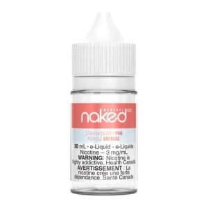 Naked100 Freebase E-Liquid - Strawberry Pom Menthol 30ml