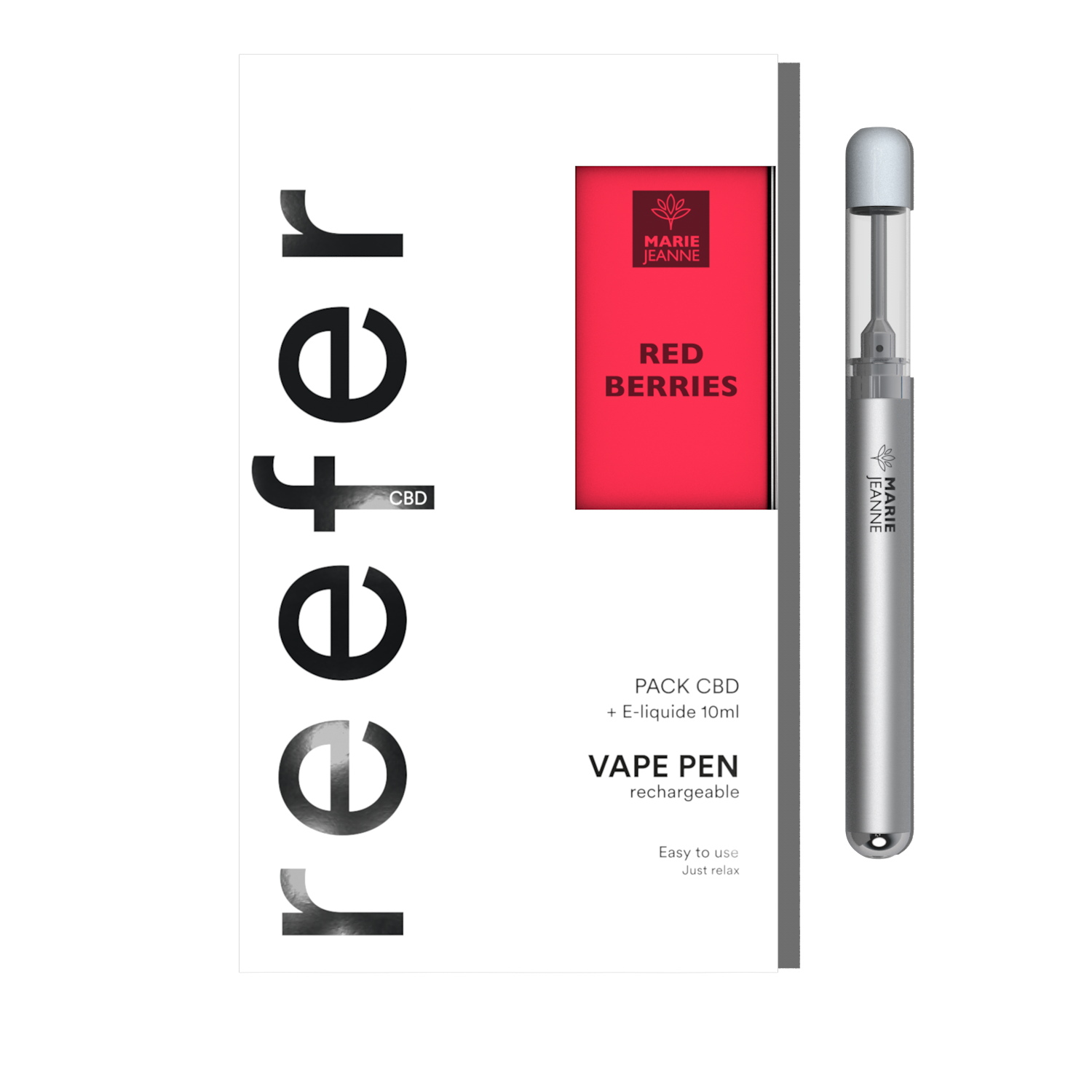 Reefer CBD PEN Red Berries – Marie Jeanne