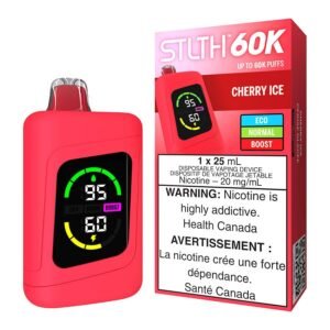 STLTH 60K Disposable Vape Device - Cherry Ice