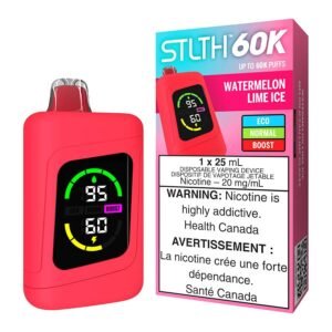 STLTH 60K Disposable Vape Device - Watermelon Lime Ice