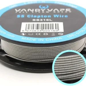 Vandy Vape SS316L Clapton Wire 26ga + 30ga
