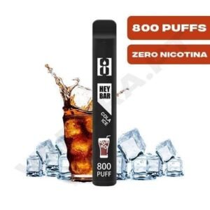 Vape Descartável – Heybar 800 puffs – Cola Ice
