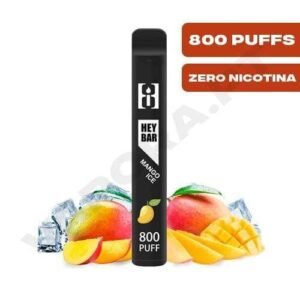 Vape Descartável – Heybar 800 puffs – Mango Ice