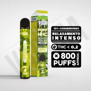 Vape Descartável HHC 10%  Super Skunk – WHITE RABBIT