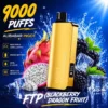 ALIBARBAR INGOT 9000 PUFFS – FTP (Blackberry Dragon Fruit)