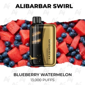 Alibarbar Swirl Blueberry Watermelon 13000 Puffs