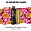 Alibarbar Swirl Passionfruit Bubblegum 13000 Puffs